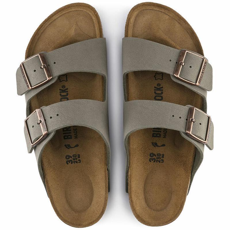 Birkenstock Birkibuc Arizona Dame Grå | DK 61RVD